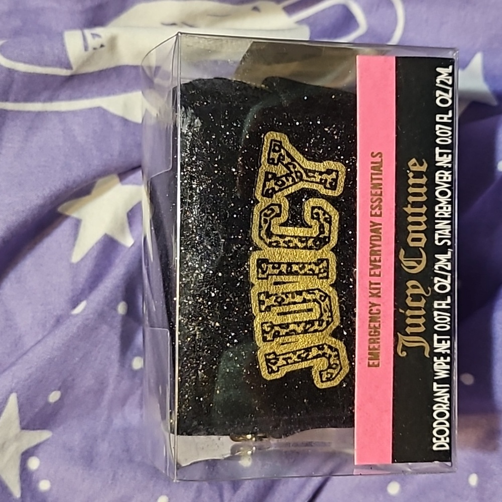 Brand new Juicy Couture emergency kit